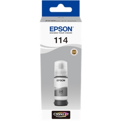 Epson 114 70 ml Flacone di inchiostro originale DYE Grigio ET 8550