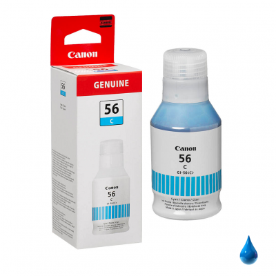 Canon GI 56C Ciano Pigmentato originale per MAXIFY GX6050
