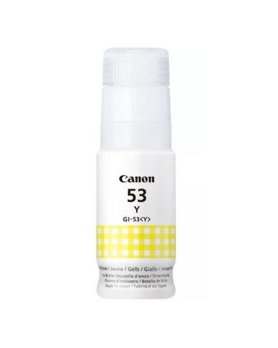 Canon GI-53 Y Serbatoio compatibile , Inchiostro DYE Giallo, 8.000 pagine, 60ml PER CANON PIXMA G550 / PIXMA G650