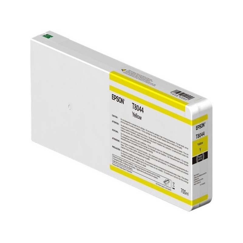 Cartuccia Epson T8044 giallo Originale ,Contenuto 700 ml.