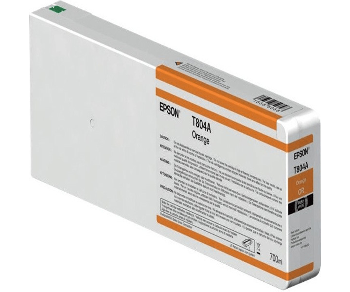 Cartuccia Epson T804A arancione Originale , Contenuto 700 ml.