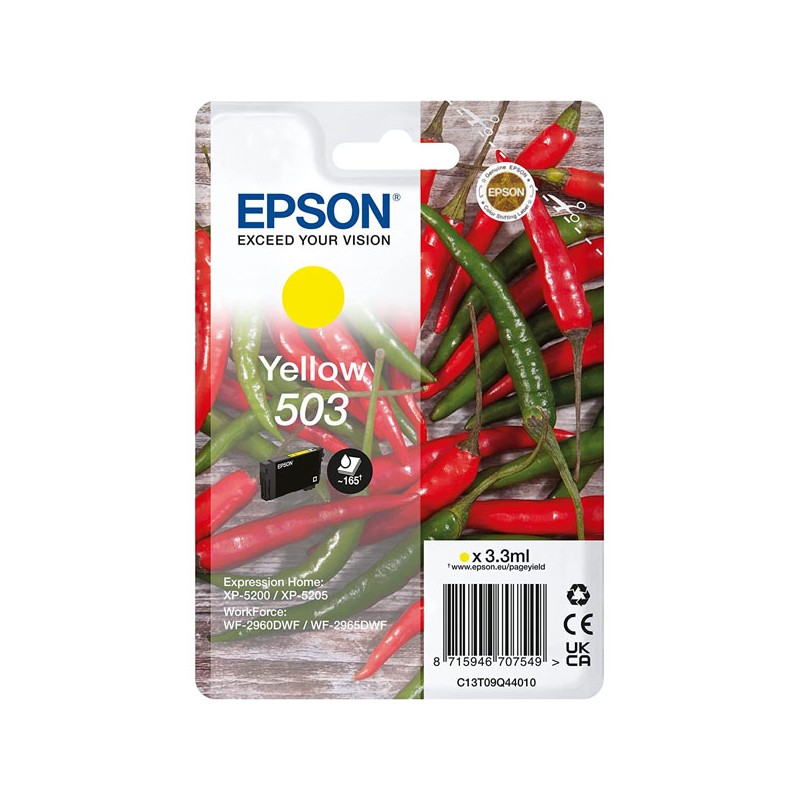 Cartuccia Epson 503 (C13T09Q44010 ) giallo Originale