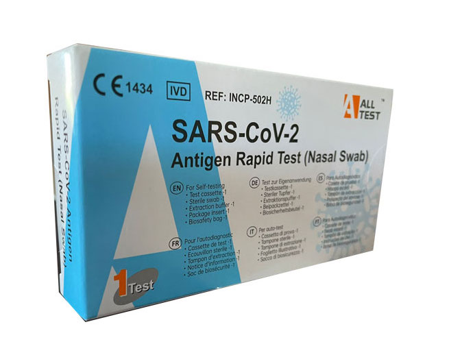 All Test Tampone Rapido Antigene Covid-19 Nasale