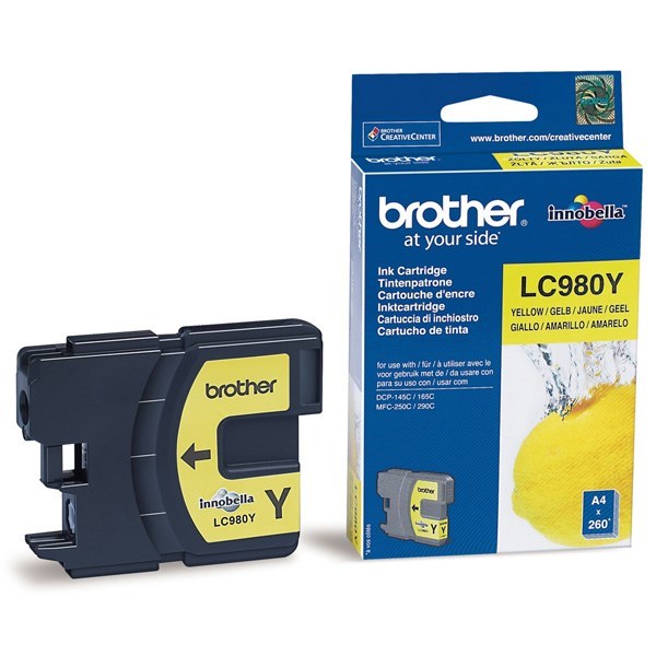 Cartuccia Brother LC980Y Giallo Originale