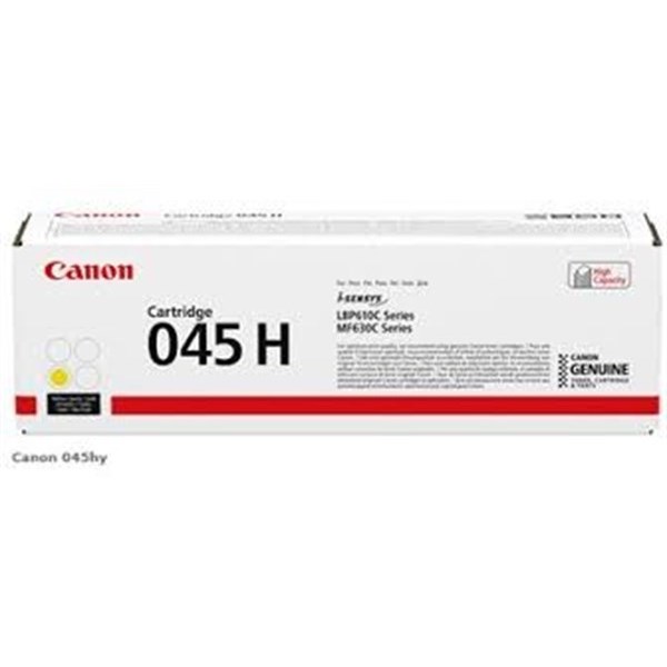 Toner Canon 045HY (1243C002) Giallo Originale