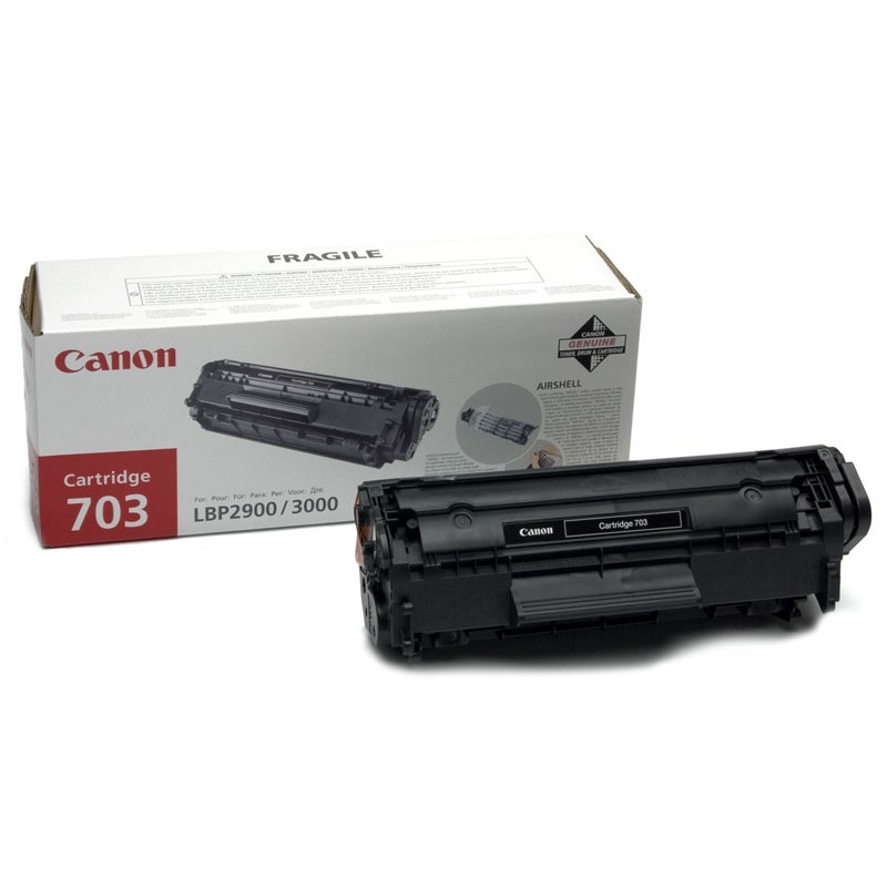 Canon Toner 703 7616A005 Originale colore Nero
