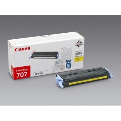 Canon Toner 707Y 9421A004 Canon colore Giallo Originale