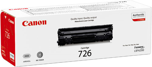 Toner Canon 726 (3483B002) Nero Originale