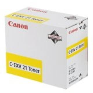 Toner Canon C-EXV21 (0455B002AA) Giallo Originale