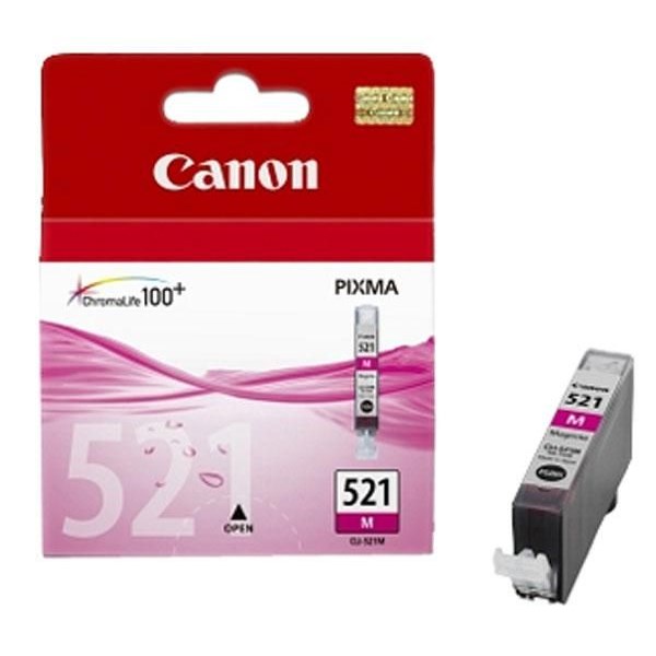 Cartuccia Canon CLI-521M (2935B001) Magenta Originale