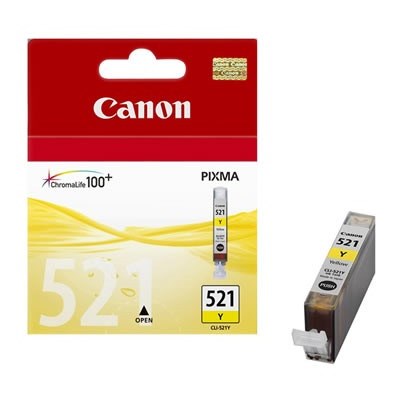 Cartuccia Canon CLI-521Y (2936B001) Giallo Originale