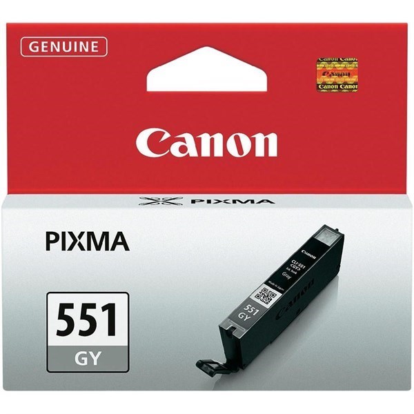 Canon 6447B001 Cartuccia Inchiostro CLI-551XLGY Grigio