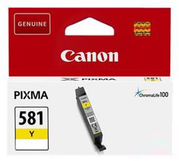 Cartuccia Canon CLI-581 Y (2105C001) Giallo Originale