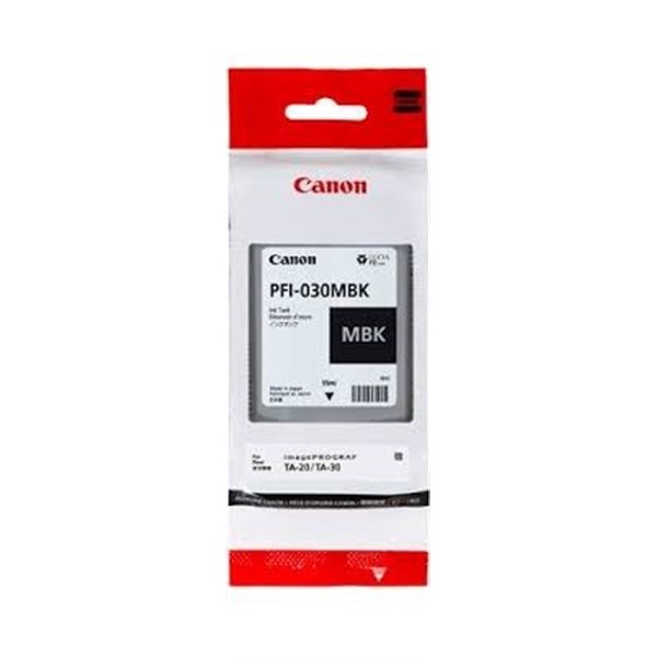 Cartuccia Canon PFI-030MBK (3488C001AA) Nero Matte Originale