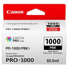 Cartuccia Canon PFI-1000PBK (0546C001AA) Nero Fotografico Originale