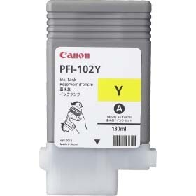 Cartuccia Canon PFI102Y (0898B001) Giallo Originale