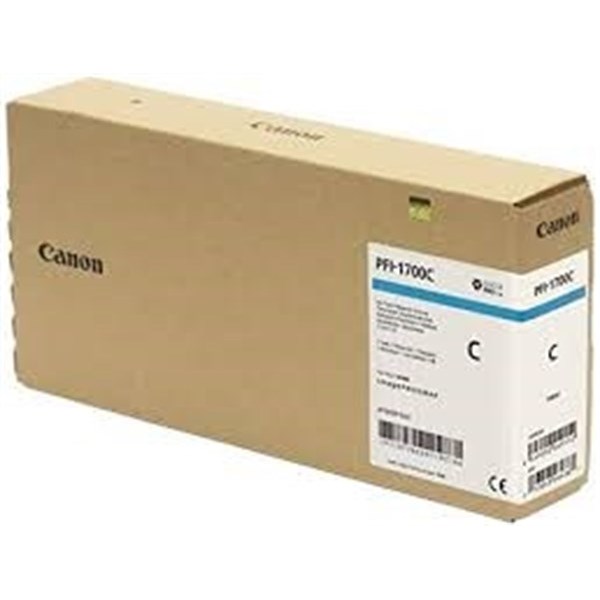 Cartuccia Canon PFI-1700C (0776C001AA) Ciano Originale
