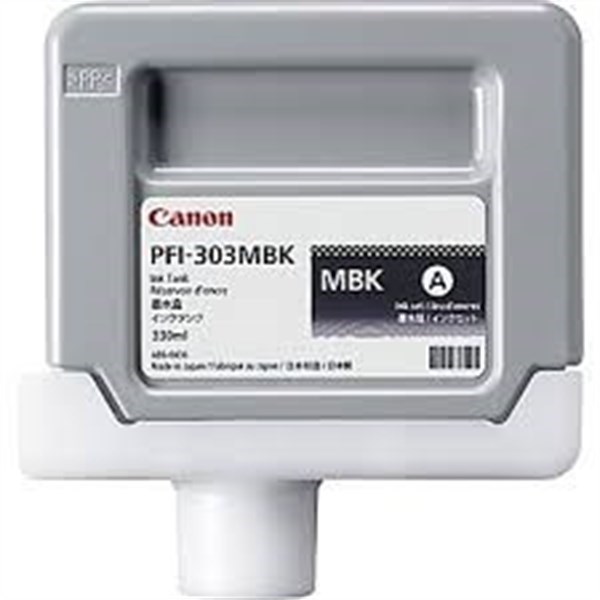 Cartuccia Canon PFI-303MBK (2957B001AA) Nero Matte Originale