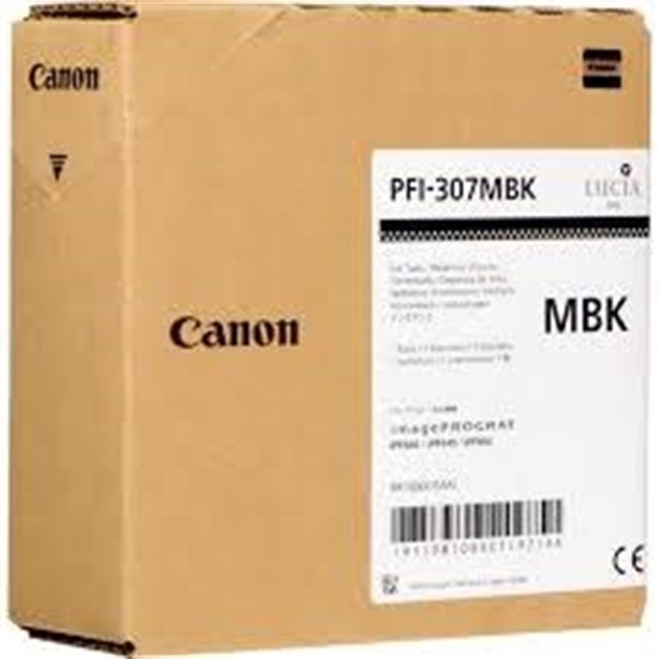 Cartuccia Canon PFI-307MBK (9810B001AA) Nero Matte Originale