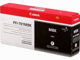 Cartuccia Canon PFI-701MBK (0899B001AA) Nero Matte Originale