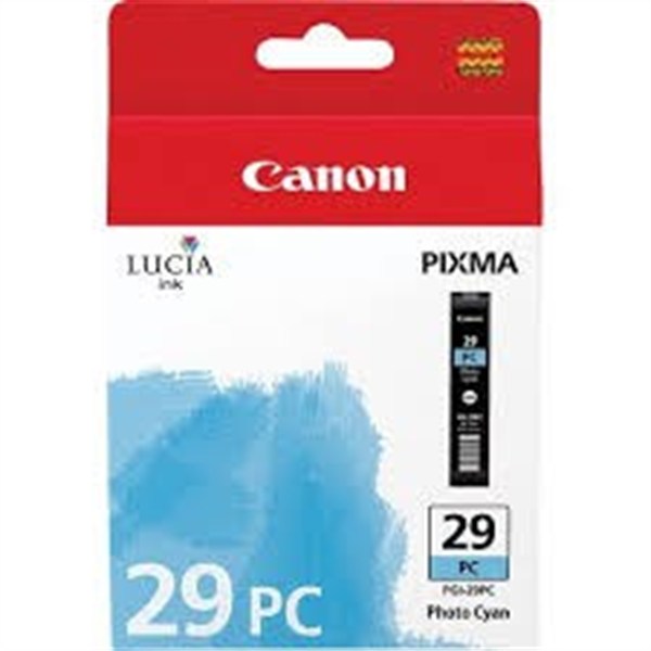 Cartuccia Canon PGI-29PC (4876B001) Ciano Fotografico Originale