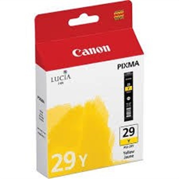 Cartuccia Canon PGI-29Y (4875B001) Giallo Originale