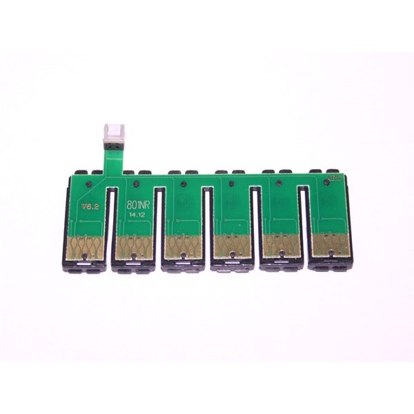 Set composto da n. 1 combo chip T080X (6 colori)