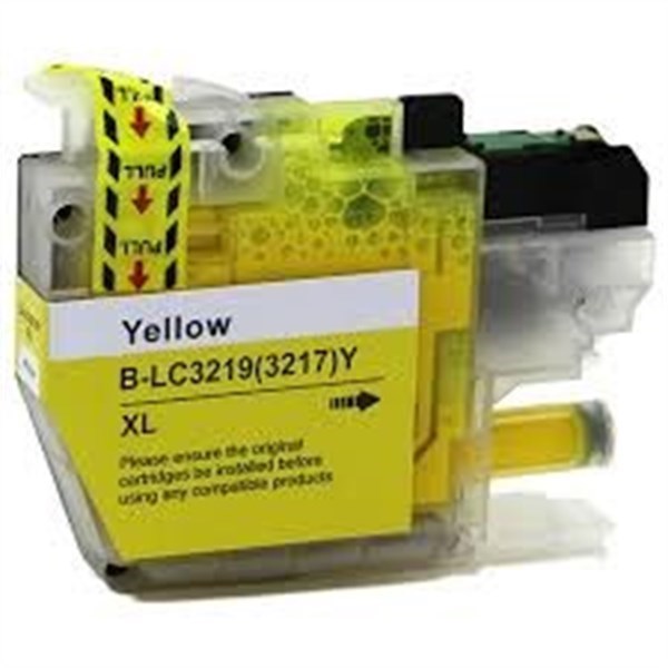 Cartuccia Brother LC3219XLY (LC-3219XLY) Giallo Compatibile INCHIOSTRO PIGMENTATO