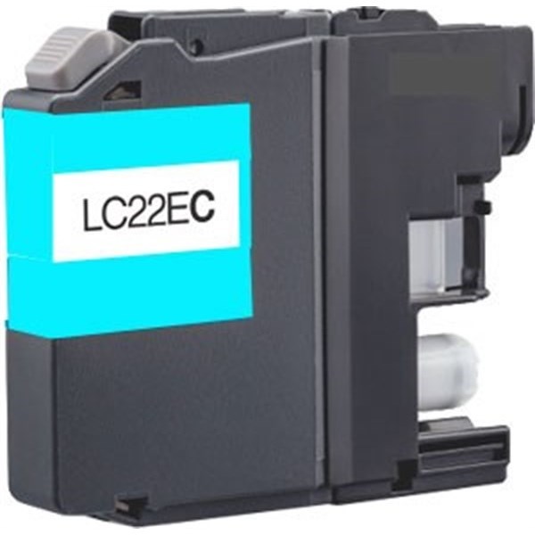 Cartuccia Brother LC 22 (LC-22EC) Ciano Compatibile