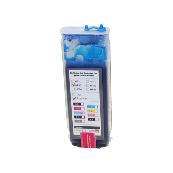 Cartuccia HP 70 (C9452A) Ciano Compatibile