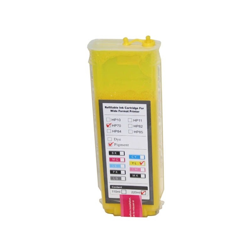 Cartuccia HP 70 (C9454A) Giallo Compatibile