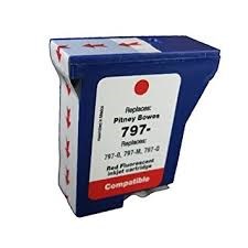 Cartuccia Pitney Bowes 797-0 BLU Blu Compatibile