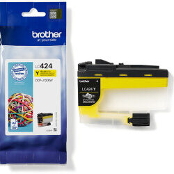 Cartuccia Brother LC424Y giallo Originale