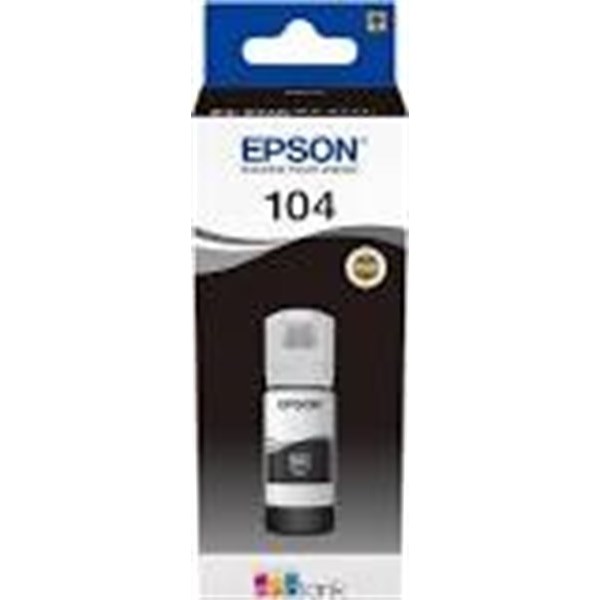 Epson EcoTank 104 65 ml nero originale serbatoio inchiostro