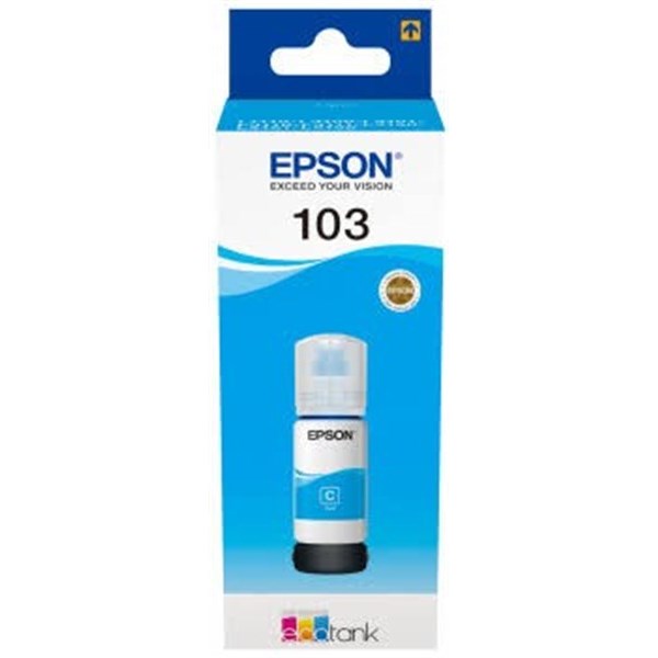 Epson EcoTank 103 65 ml ciano originale serbatoio inchiostro