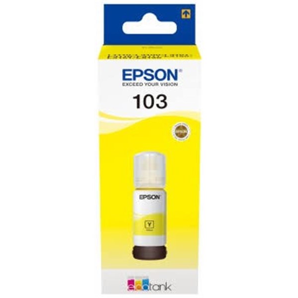 Epson EcoTank 103 65 ml giallo originale serbatoio inchiostro