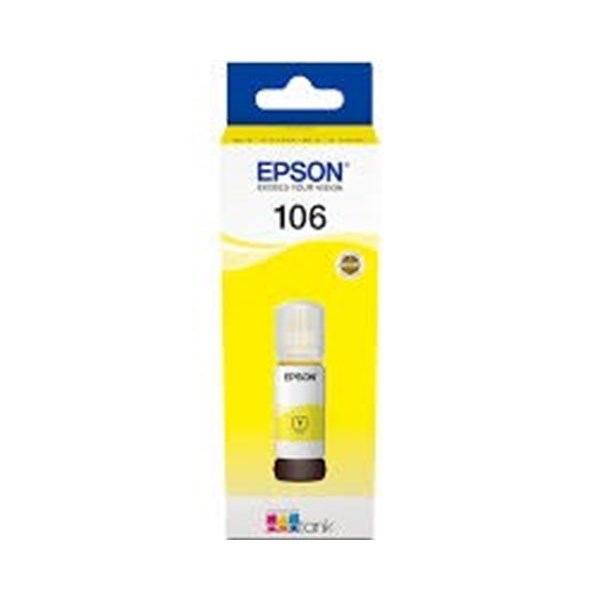 Epson 106 - 70 ml - giallo - originale - serbatoio