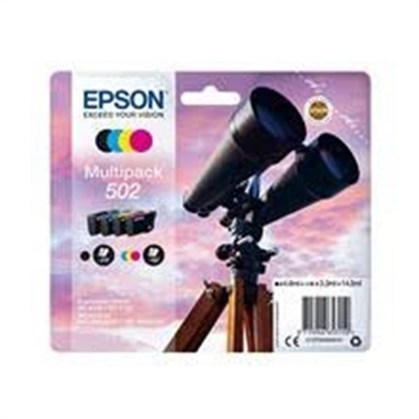 Cartuccia Epson 502 (C13T02V64010) Nero + Colore Originale