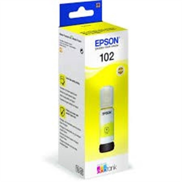 Epson 102 - 70 ml - giallo - originale inchiostro - per EcoTank ET-2750