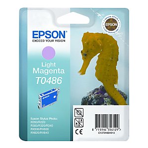Cartuccia Epson T0486 (C13T048640) Magenta Fotografico Originale