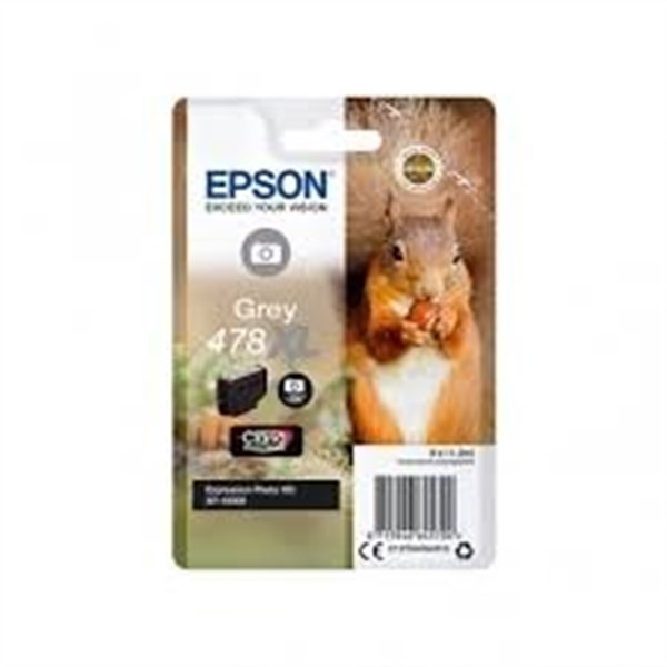 Cartuccia Epson 478XL (C13T04F64010) Grigio Foto Originale