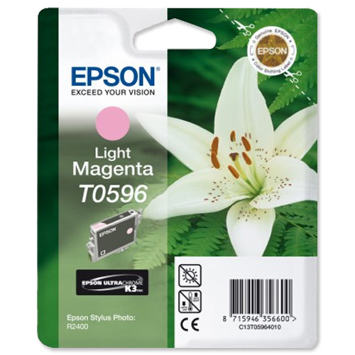Cartuccia Epson T0596 (C13T059640) Magenta Fotografico Originale