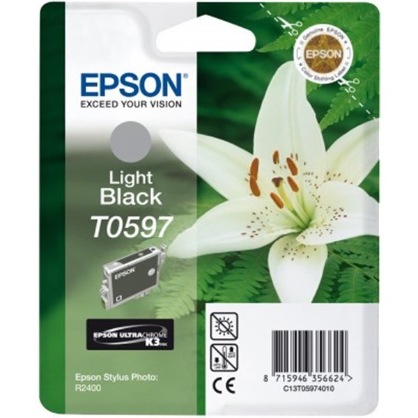 Cartuccia Epson T0597 (C13T059740) Nero Fotografico Originale