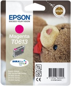 Cartuccia Epson T0613 (C13T061340) Magenta Originale