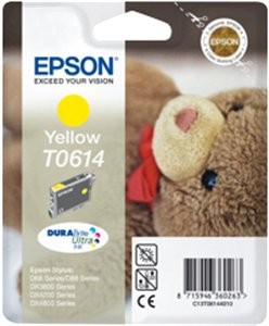Cartuccia Epson T0614 (C13T061440) Giallo Originale