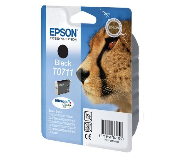 Cartuccia Epson T0711 (C13T071140) Nero Originale