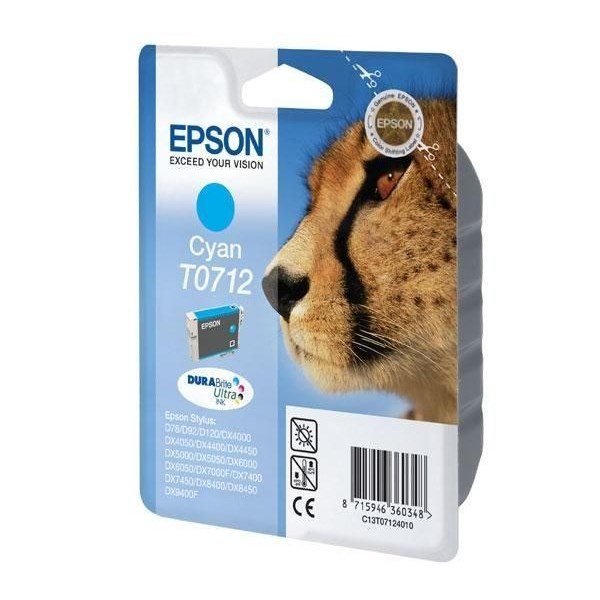 Cartuccia Epson T0712 (C13T071240) Ciano Originale