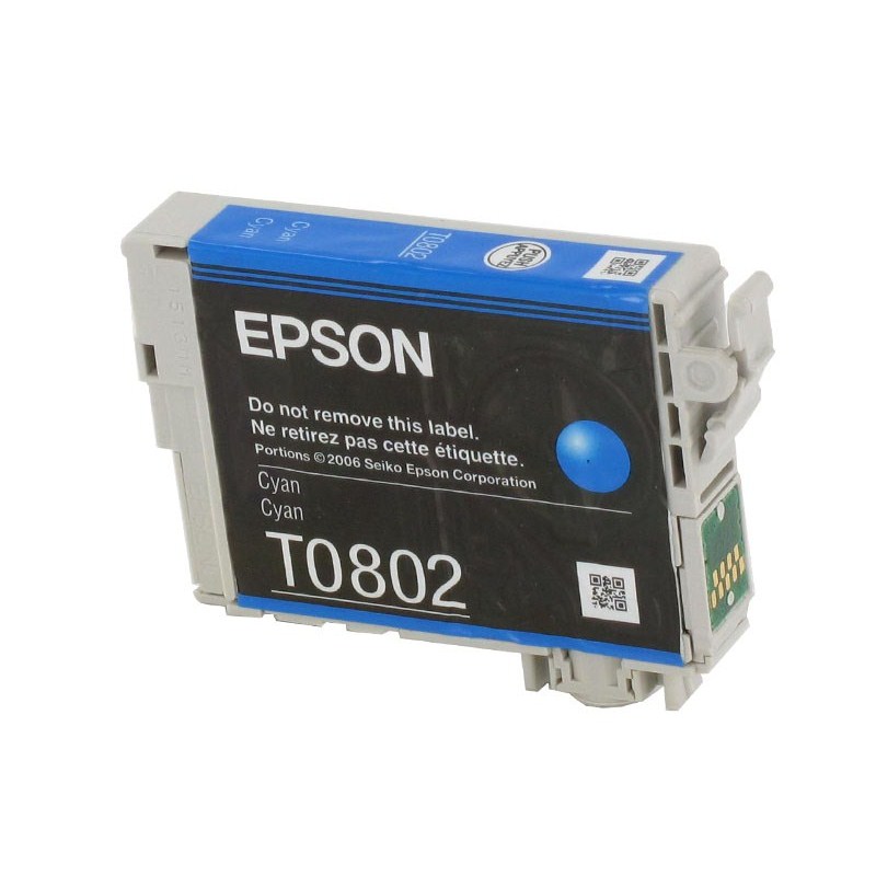 Cartuccia Epson T0802 (C13T080240) Ciano Originale