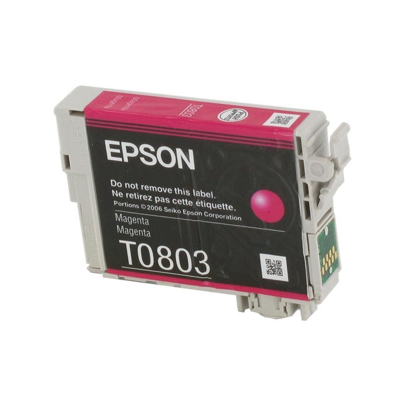 Cartuccia Epson T0803 (C13T080340) Magenta Originale