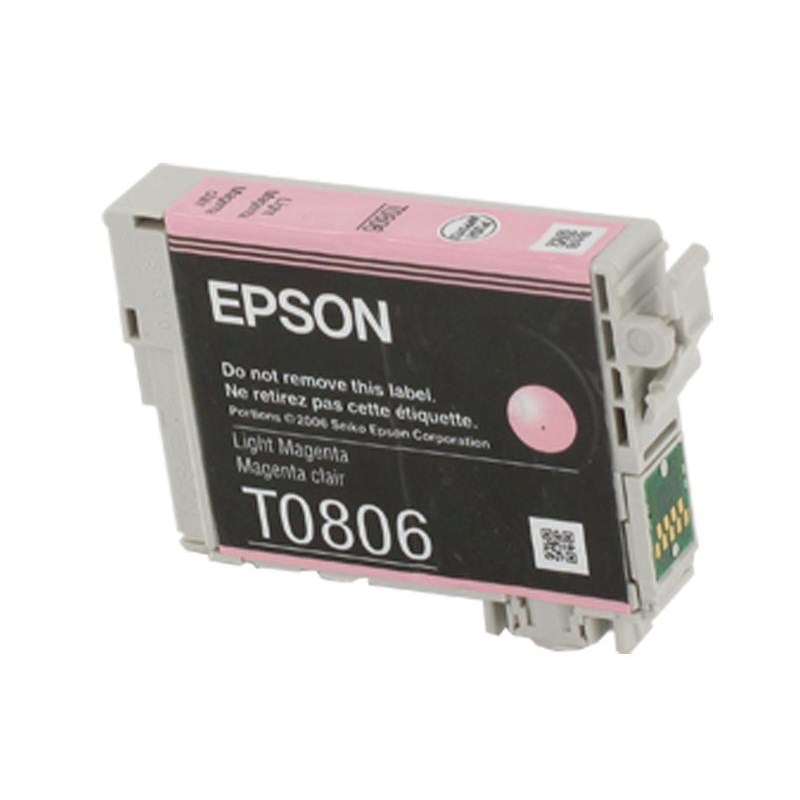 Cartuccia Epson T0806 (C13T080640) Magenta Fotografico Originale